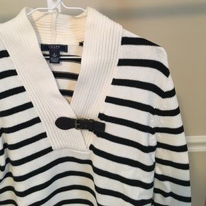 Chaps Striped Sweater